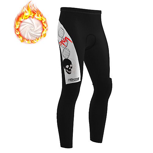 21Grams Men's Cycling Tights Cycling Pants Winter Fleece Bike Bottoms Fleece Lining Breathable Warm Sports Novelty Skull White / Blue / Orange Mountain Bike MTB Road Bike Cycling Clothing Apparel
21Grams Men's Cycling Tights Cycling Pants Winter Fleece Bike Bottoms Fleece Lining Breathable Warm Sports Novelty Skull White / Blue / Orange Mountain Bike MTB Road Bike Cycling Clothing Apparel