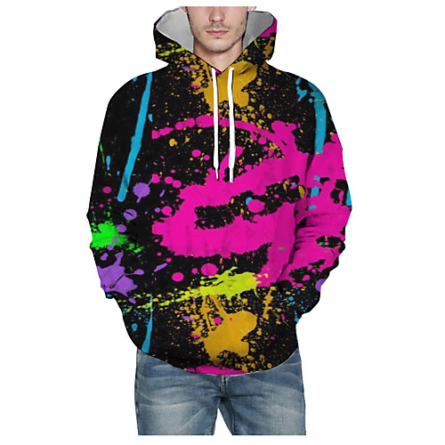 Men's Pullover Hoodie Sweatshirt Graphic 3D Daily 3D Print Basic Hoodies Sweatshirts Black
Men's Pullover Hoodie Sweatshirt Graphic 3D Daily 3D Print Basic Hoodies Sweatshirts Black
