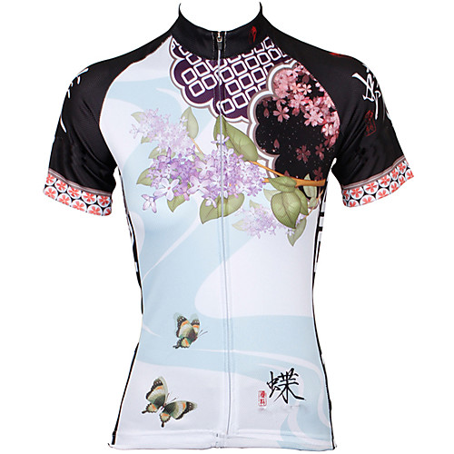ILPALADINO Women's Short Sleeve Cycling Jersey Polyester Blue Floral Botanical Plus Size Bike Jersey Top Mountain Bike MTB Road Bike Cycling Breathable Quick Dry Ultraviolet Resistant Sports Clothing
ILPALADINO Women's Short Sleeve Cycling Jersey Polyester Blue Floral Botanical Plus Size Bike Jersey Top Mountain Bike MTB Road Bike Cycling Breathable Quick Dry Ultraviolet Resistant Sports Clothing