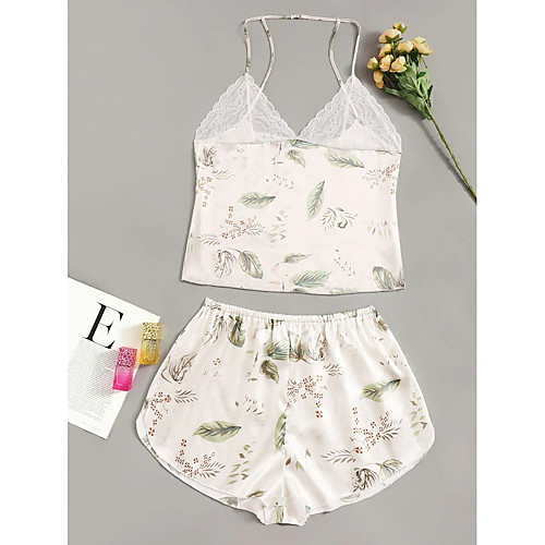 Women's Mesh Lace Print Suits Nightwear Geometric Embroidered White XL XXL 3XL
Women's Mesh Lace Print Suits Nightwear Geometric Embroidered White XL XXL 3XL