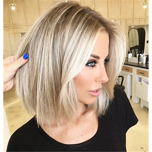 Synthetic Wig kinky Straight Asymmetrical Wig Short Silver Synthetic Hair 14 inch Women's Classic Exquisite Fluffy Silver
Synthetic Wig kinky Straight Asymmetrical Wig Short Silver Synthetic Hair 14 inch Women's Classic Exquisite Fluffy Silver