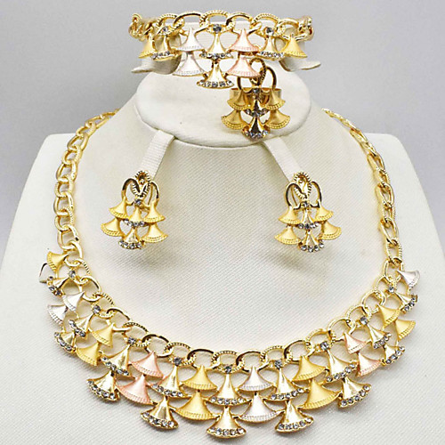 Women's Clear Synthetic Diamond Bridal Jewelry Sets Simple Basic Elegant Earrings Jewelry Light Yellow / Dark Yellow / Yellow For Wedding Engagement 1 set
Women's Clear Synthetic Diamond Bridal Jewelry Sets Simple Basic Elegant Earrings Jewelry Light Yellow / Dark Yellow / Yellow For Wedding Engagement 1 set