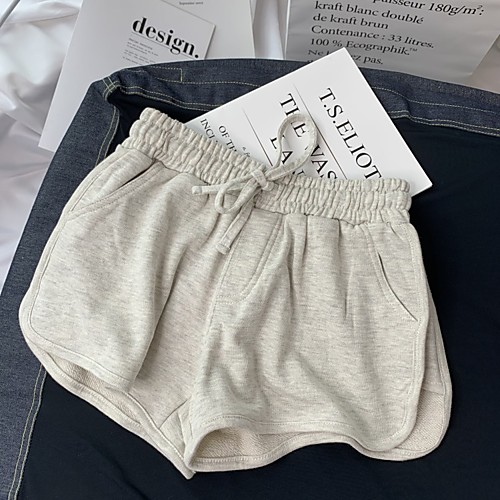 Women's Basic Breathable Slim Daily Shorts Pants Solid Colored Short High Waist Black Light gray Dark Gray
Women's Basic Breathable Slim Daily Shorts Pants Solid Colored Short High Waist Black Light gray Dark Gray