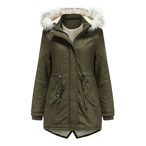 Women's Parka Parka Solid Colored Long Cotton Black / Red / Blushing Pink M / L / XL / Slim
Women's Parka Parka Solid Colored Long Cotton Black / Red / Blushing Pink M / L / XL / Slim