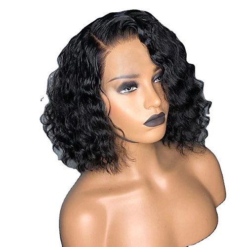 Synthetic Wig Afro Curly Pixie Cut Side Part Wig Long Black Synthetic Hair 14 inch Women's Fashionable Design Classic Exquisite Black
Synthetic Wig Afro Curly Pixie Cut Side Part Wig Long Black Synthetic Hair 14 inch Women's Fashionable Design Classic Exquisite Black