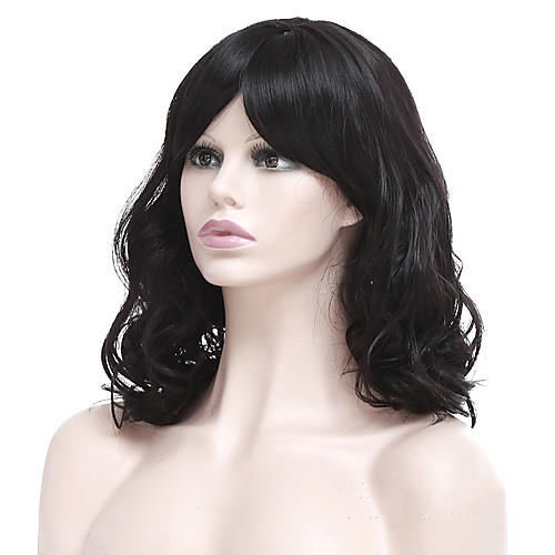 Synthetic Wig Curly Loose Curl With Bangs Wig Short Black Synthetic Hair Women's Soft Easy to Carry Comfortable Black
Synthetic Wig Curly Loose Curl With Bangs Wig Short Black Synthetic Hair Women's Soft Easy to Carry Comfortable Black