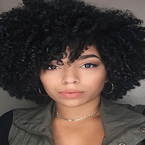 Synthetic Wig Loose Curl Bob Asymmetrical Wig Short Black Synthetic Hair 6 inch Women's Classic Exquisite Fluffy Black
Synthetic Wig Loose Curl Bob Asymmetrical Wig Short Black Synthetic Hair 6 inch Women's Classic Exquisite Fluffy Black