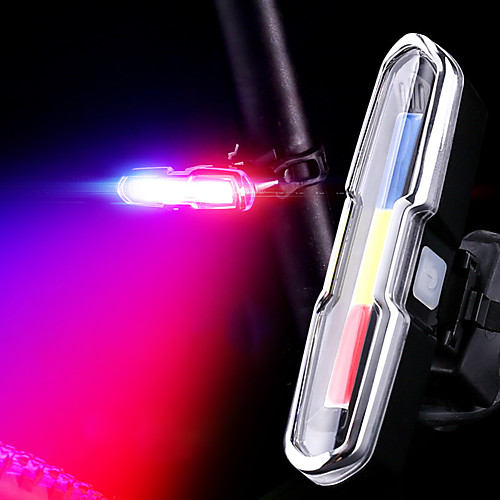 Bike Light Rear Bike Tail Light Safety Light Bicycle Cycling Waterproof Multiple Modes Super Bright Portable 15/10 lm Rechargeable USB White Red Blue / Quick Release
Bike Light Rear Bike Tail Light Safety Light Bicycle Cycling Waterproof Multiple Modes Super Bright Portable 15/10 lm Rechargeable USB White Red Blue / Quick Release
