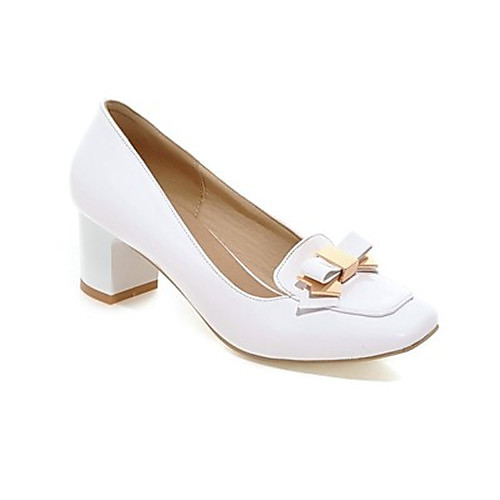 Women's Heels Block Heel Square Toe Classic Daily PU Bowknot Solid Colored Almond White Black
Women's Heels Block Heel Square Toe Classic Daily PU Bowknot Solid Colored Almond White Black