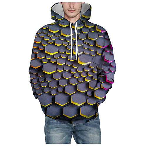Men's Pullover Hoodie Sweatshirt Print Graphic 3D Daily 3D Print Basic Hoodies Sweatshirts Gray
Men's Pullover Hoodie Sweatshirt Print Graphic 3D Daily 3D Print Basic Hoodies Sweatshirts Gray