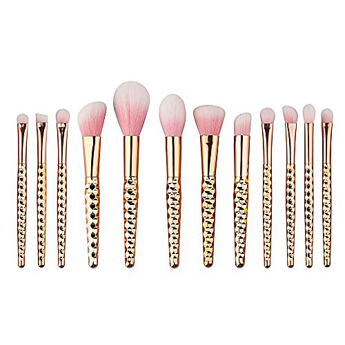 12pcs wave shaped cosmetic makeup brush powder brush blush brush set (rose gold)
12pcs wave shaped cosmetic makeup brush powder brush blush brush set (rose gold)