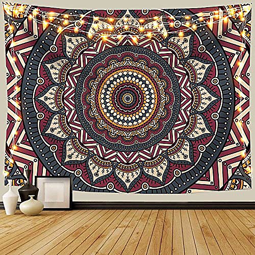 Mandala Bohemian Wall Tapestry Art Decor Blanket Curtain Hanging Home Bedroom Living Room Dorm Decoration Boho Hippie Psychedelic Floral Flower Lotus Indian
Mandala Bohemian Wall Tapestry Art Decor Blanket Curtain Hanging Home Bedroom Living Room Dorm Decoration Boho Hippie Psychedelic Floral Flower Lotus Indian