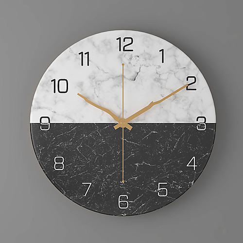 Novelty Home Wall Clock, Selected Metal Material, Creative Round Marble Wall Mute Clock Multicolor 35cm35cm
Novelty Home Wall Clock, Selected Metal Material, Creative Round Marble Wall Mute Clock Multicolor 35cm35cm