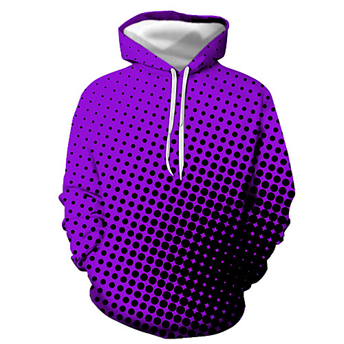 Men's Pullover Hoodie Sweatshirt Polka Dot Graphic Hooded Daily Going out 3D Print Basic Casual Hoodies Sweatshirts Long Sleeve Purple
Men's Pullover Hoodie Sweatshirt Polka Dot Graphic Hooded Daily Going out 3D Print Basic Casual Hoodies Sweatshirts Long Sleeve Purple