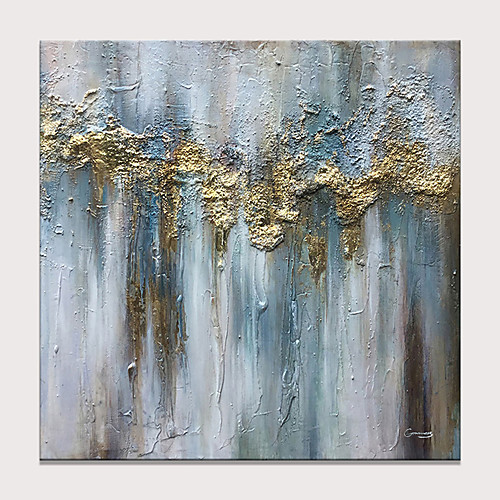 Oil Painting Hand Painted Square Abstract Modern Rolled Canvas (No Frame)
Oil Painting Hand Painted Square Abstract Modern Rolled Canvas (No Frame)