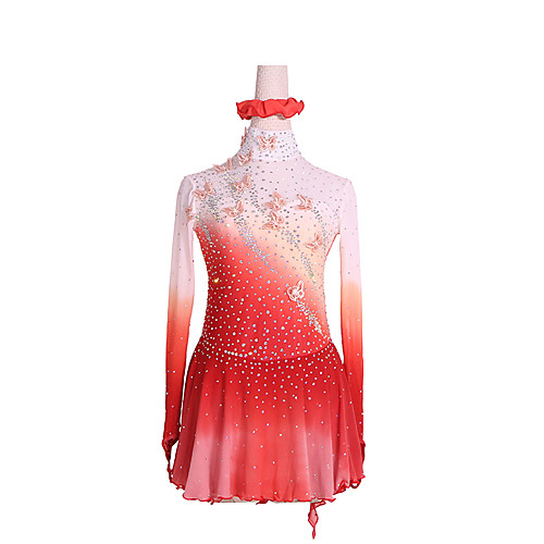 Figure Skating Dress Women's Girls' Ice Skating Dress Red / White Glitter Patchwork Spandex High Elasticity Competition Skating Wear Crystal / Rhinestone Long Sleeve Ice Skating Winter Sports Figure
Figure Skating Dress Women's Girls' Ice Skating Dress Red / White Glitter Patchwork Spandex High Elasticity Competition Skating Wear Crystal / Rhinestone Long Sleeve Ice Skating Winter Sports Figure