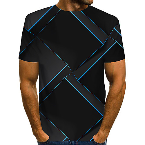 Men's Graphic optical illusion T-shirt Print Short Sleeve Daily Tops Basic Exaggerated Round Neck Blue Fuchsia Orange
Men's Graphic optical illusion T-shirt Print Short Sleeve Daily Tops Basic Exaggerated Round Neck Blue Fuchsia Orange