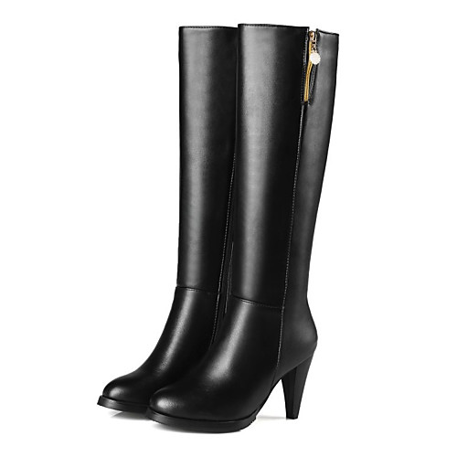 Women's Boots Chunky Heel Round Toe Knee High Boots Basic Casual Daily Walking Shoes PU Solid Colored Almond Black
Women's Boots Chunky Heel Round Toe Knee High Boots Basic Casual Daily Walking Shoes PU Solid Colored Almond Black