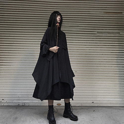 Plague Doctor Goth Girl Lisa Gothic Punk & Gothic 17th Century Goth Subculture Party Costume Masquerade Women's Cotton Costume Black Vintage Cosplay Party Prom Bar Long Sleeve / Coat / Coat
Plague Doctor Goth Girl Lisa Gothic Punk & Gothic 17th Century Goth Subculture Party Costume Masquerade Women's Cotton Costume Black Vintage Cosplay Party Prom Bar Long Sleeve / Coat / Coat