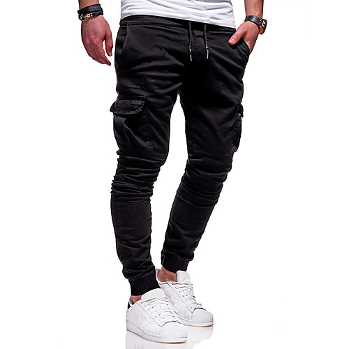 Men's Slim Tactical Cargo Pants Solid Colored Full Length Black Army Green Khaki
Men's Slim Tactical Cargo Pants Solid Colored Full Length Black Army Green Khaki