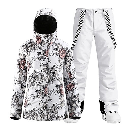 Women's Ski Jacket with Pants Skiing Snowboarding Winter Sports Waterproof Windproof Warm 100% Polyester Clothing Suit Ski Wear
Women's Ski Jacket with Pants Skiing Snowboarding Winter Sports Waterproof Windproof Warm 100% Polyester Clothing Suit Ski Wear