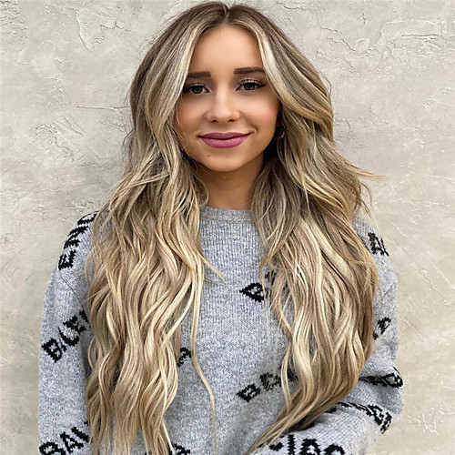 Synthetic Wig Body Wave Middle Part Wig Long Very Long Light Brown Synthetic Hair 65 inch Women's Party Highlighted / Balayage Hair Middle Part Brown
Synthetic Wig Body Wave Middle Part Wig Long Very Long Light Brown Synthetic Hair 65 inch Women's Party Highlighted / Balayage Hair Middle Part Brown