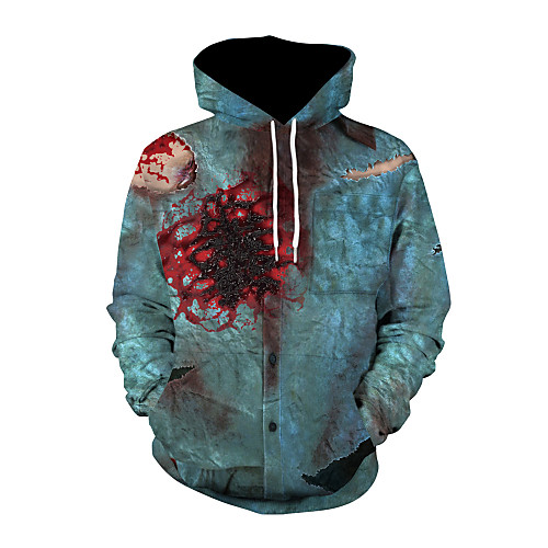 Women's Pullover Hoodie Sweatshirt Print Oversized Daily 3D Print Halloween Hoodies Sweatshirts Blue
Women's Pullover Hoodie Sweatshirt Print Oversized Daily 3D Print Halloween Hoodies Sweatshirts Blue