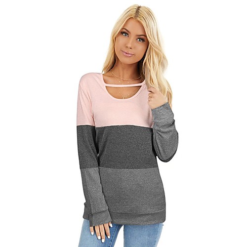 Women's Pullover Sweatshirt Color Block Daily non-printing Basic Hoodies Sweatshirts Yellow Blushing Pink Army Green
Women's Pullover Sweatshirt Color Block Daily non-printing Basic Hoodies Sweatshirts Yellow Blushing Pink Army Green