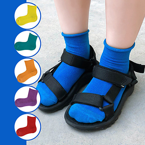 Kids Athletic Sports Socks 1 Pair Long Hemming Boys' Girls' Crew Socks Tube Socks Breathable Sweat wicking Comfortable Gym Workout Basketball Running Skateboarding Sports Solid Colored Cotton Lemon
Kids Athletic Sports Socks 1 Pair Long Hemming Boys' Girls' Crew Socks Tube Socks Breathable Sweat wicking Comfortable Gym Workout Basketball Running Skateboarding Sports Solid Colored Cotton Lemon