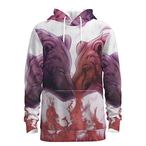 Men's Daily Pullover Hoodie Sweatshirt Graphic Animal Hooded Basic Hoodies Sweatshirts Long Sleeve White
Men's Daily Pullover Hoodie Sweatshirt Graphic Animal Hooded Basic Hoodies Sweatshirts Long Sleeve White