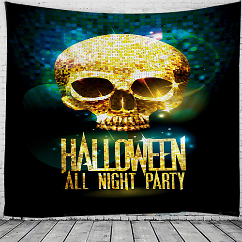 Halloween Party Holiday Wall Tapestry Art Decor Blanket Curtain Picnic Tablecloth Hanging Home Bedroom Living Room Dorm Decoration Psychedelic Skull Skeleton Haunted Scary Polyester
Halloween Party Holiday Wall Tapestry Art Decor Blanket Curtain Picnic Tablecloth Hanging Home Bedroom Living Room Dorm Decoration Psychedelic Skull Skeleton Haunted Scary Polyester