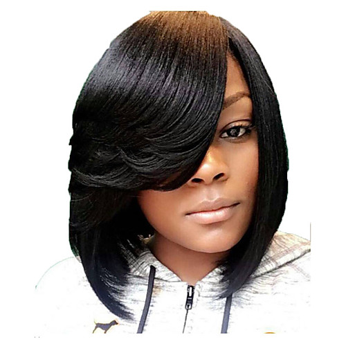 Synthetic Wig Straight Asymmetrical Side Part Wig Short Black Synthetic Hair 12 inch Women's Party Classic Side Part Black
Synthetic Wig Straight Asymmetrical Side Part Wig Short Black Synthetic Hair 12 inch Women's Party Classic Side Part Black