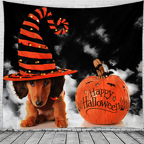 Halloween Wall Tapestry Art Decor Blanket Curtain Picnic Tablecloth Hanging Home Bedroom Living Room Dorm Decoration Psychedelic Dog Pumpkin Polyester
Halloween Wall Tapestry Art Decor Blanket Curtain Picnic Tablecloth Hanging Home Bedroom Living Room Dorm Decoration Psychedelic Dog Pumpkin Polyester