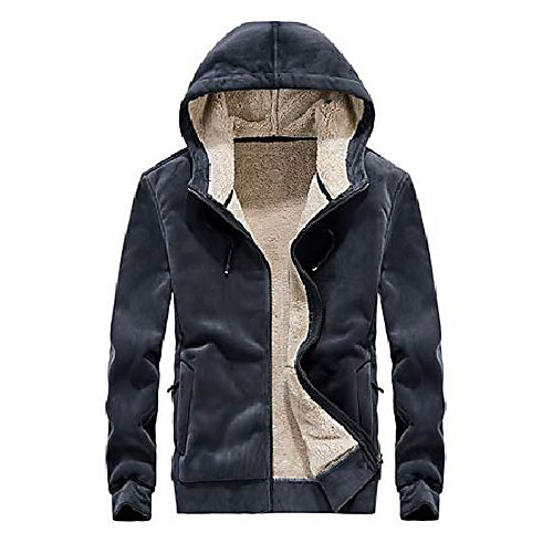 men's classic sherpa lined full zip up hoodies sweatshirt jacket outwear (small, velvet grey)
men's classic sherpa lined full zip up hoodies sweatshirt jacket outwear (small, velvet grey)