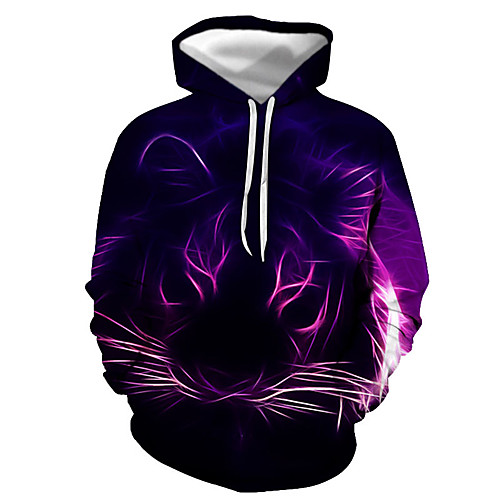 Men's Pullover Hoodie Sweatshirt Graphic Animal Hooded Daily Going out 3D Print Basic Casual Hoodies Sweatshirts Long Sleeve Purple
Men's Pullover Hoodie Sweatshirt Graphic Animal Hooded Daily Going out 3D Print Basic Casual Hoodies Sweatshirts Long Sleeve Purple