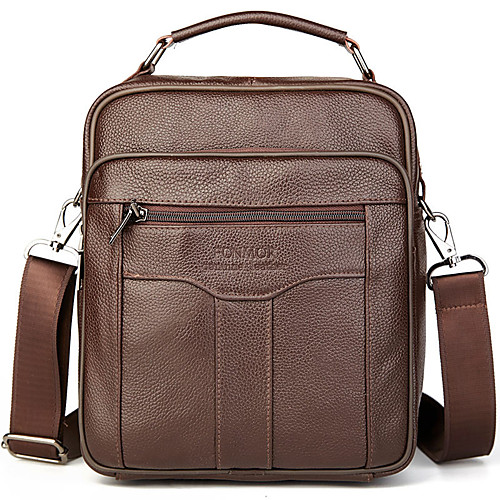 Men's Bags Cowhide Shoulder Messenger Bag Crossbody Bag Zipper Daily Holiday MessengerBag Black Brown
Men's Bags Cowhide Shoulder Messenger Bag Crossbody Bag Zipper Daily Holiday MessengerBag Black Brown