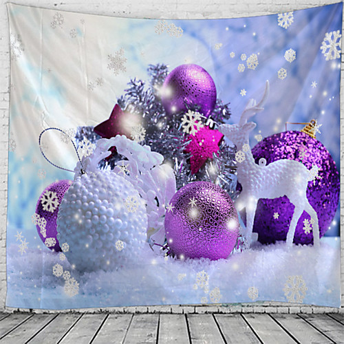 Christmas Wall Tapestry Art Decor Blanket Curtain Picnic Tablecloth Hanging Home Bedroom Living Room Dorm Decoration Polyester Ball Gift
Christmas Wall Tapestry Art Decor Blanket Curtain Picnic Tablecloth Hanging Home Bedroom Living Room Dorm Decoration Polyester Ball Gift