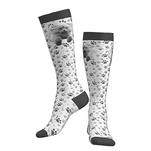 Compression Socks Long Socks Over the Calf Socks Athletic Sports Socks Cycling Socks Women's Men's Bike / Cycling Breathable Soft Comfortable 1 Pair Animal Cotton White S M L / Stretchy
Compression Socks Long Socks Over the Calf Socks Athletic Sports Socks Cycling Socks Women's Men's Bike / Cycling Breathable Soft Comfortable 1 Pair Animal Cotton White S M L / Stretchy