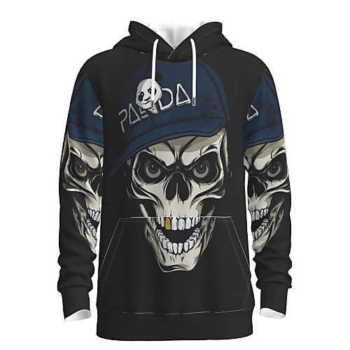 Men's Pullover Hoodie Sweatshirt Graphic Skull Hooded Halloween Weekend 3D Print Casual Halloween Hoodies Sweatshirts Long Sleeve Black
Men's Pullover Hoodie Sweatshirt Graphic Skull Hooded Halloween Weekend 3D Print Casual Halloween Hoodies Sweatshirts Long Sleeve Black