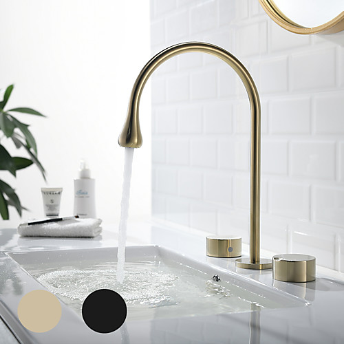 Bathroom Sink Faucet - Widespread Painted Finishes Widespread Two Handles Three HolesBath Taps
Bathroom Sink Faucet - Widespread Painted Finishes Widespread Two Handles Three HolesBath Taps