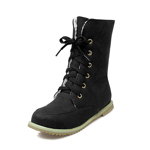 Women's Boots Flat Heel Round Toe Booties Ankle Boots Casual Basic Daily Walking Shoes PU Solid Colored Black Blue Pink / Booties / Ankle Boots / Booties / Ankle Boots
Women's Boots Flat Heel Round Toe Booties Ankle Boots Casual Basic Daily Walking Shoes PU Solid Colored Black Blue Pink / Booties / Ankle Boots / Booties / Ankle Boots