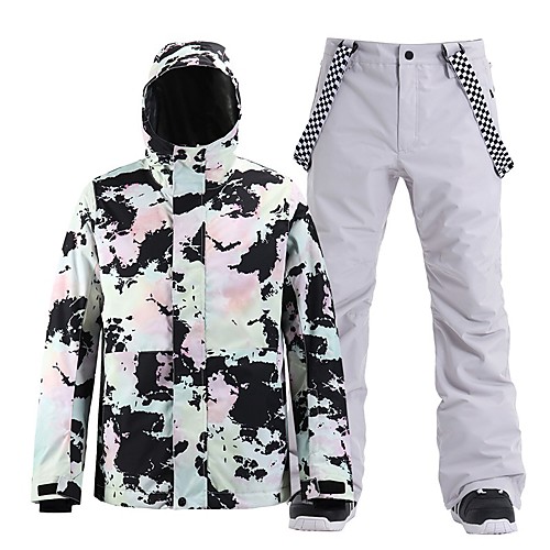 Men's Ski Jacket with Pants Skiing Snowboarding Winter Sports Waterproof Windproof Warm 100% Polyester Clothing Suit Ski Wear
Men's Ski Jacket with Pants Skiing Snowboarding Winter Sports Waterproof Windproof Warm 100% Polyester Clothing Suit Ski Wear