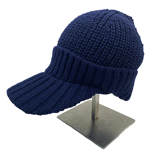 Women's Men's Hiking Hat 1 PCS Winter Outdoor Portable Warm Soft Comfortable Skull Cap Beanie Hat Solid Color Spandex Black Dark Gray Khaki for Fishing Climbing Traveling
Women's Men's Hiking Hat 1 PCS Winter Outdoor Portable Warm Soft Comfortable Skull Cap Beanie Hat Solid Color Spandex Black Dark Gray Khaki for Fishing Climbing Traveling
