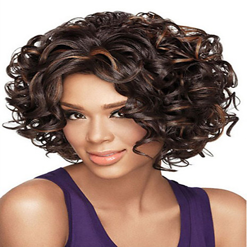 Synthetic Wig Curly Afro Curly Pixie Cut Wig Short Dark Brown Synthetic Hair Women's Fashionable Design Party Classic Dark Brown
Synthetic Wig Curly Afro Curly Pixie Cut Wig Short Dark Brown Synthetic Hair Women's Fashionable Design Party Classic Dark Brown