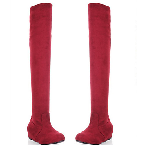 Women's Boots Flat Heel Round Toe Over The Knee Boots Basic Casual Daily Walking Shoes Suede Solid Colored Dark Red Black / Red Leopard
Women's Boots Flat Heel Round Toe Over The Knee Boots Basic Casual Daily Walking Shoes Suede Solid Colored Dark Red Black / Red Leopard