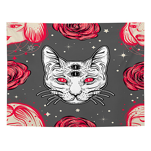 Wall Tapestry Art Decor Blanket Curtain Picnic Tablecloth Hanging Home Bedroom Living Room Dorm Decoration Polyester Four Eyes Tiger View
Wall Tapestry Art Decor Blanket Curtain Picnic Tablecloth Hanging Home Bedroom Living Room Dorm Decoration Polyester Four Eyes Tiger View