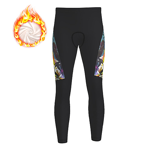 21Grams Men's Cycling Tights Cycling Pants Winter Fleece Bike Tights Padded Shorts / Chamois Pants Fleece Lining Breathable Warm Sports Christmas Black Mountain Bike MTB Road Bike Cycling Clothing
21Grams Men's Cycling Tights Cycling Pants Winter Fleece Bike Tights Padded Shorts / Chamois Pants Fleece Lining Breathable Warm Sports Christmas Black Mountain Bike MTB Road Bike Cycling Clothing