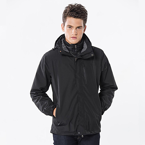 Men's Hiking Jacket Hiking 3-in-1 Jackets Winter Outdoor Solid Color Windproof Fleece Lining Breathable Warm Winter Jacket Hunting Ski / Snowboard Fishing Dark Grey Black Army Green
Men's Hiking Jacket Hiking 3-in-1 Jackets Winter Outdoor Solid Color Windproof Fleece Lining Breathable Warm Winter Jacket Hunting Ski / Snowboard Fishing Dark Grey Black Army Green