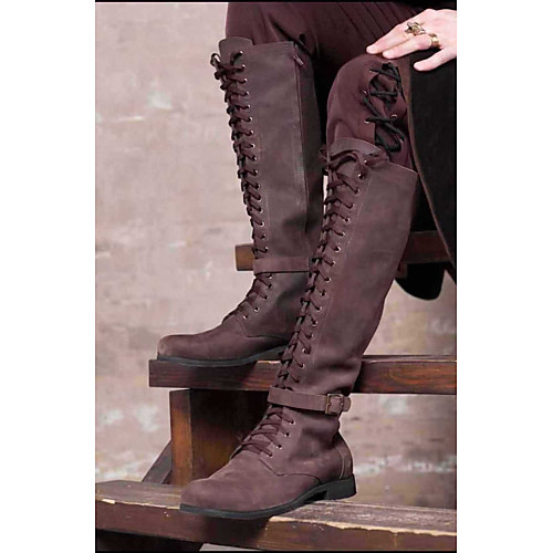 Women's Boots Knee High Boots Block Heel Round Toe Knee High Boots Basic Casual Vintage Daily Walking Shoes PU Solid Colored Black Brown
Women's Boots Knee High Boots Block Heel Round Toe Knee High Boots Basic Casual Vintage Daily Walking Shoes PU Solid Colored Black Brown