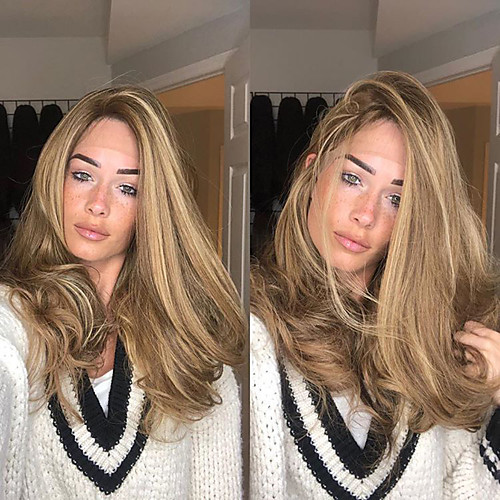Synthetic Wig Curly Middle Part Wig Very Long Brown Synthetic Hair 28 inch Women's Fashionable Design Classic Exquisite Brown
Synthetic Wig Curly Middle Part Wig Very Long Brown Synthetic Hair 28 inch Women's Fashionable Design Classic Exquisite Brown